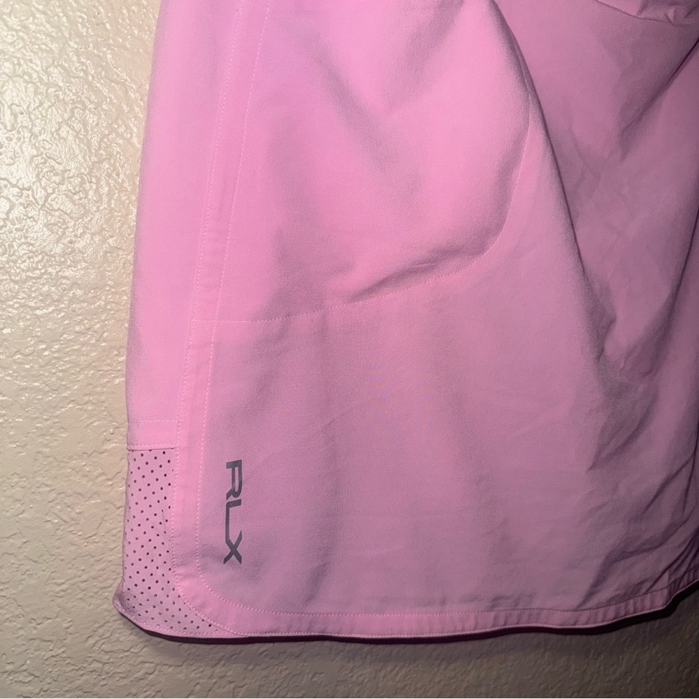 RLX Ralph Lauren Skort Women’s XL Pink Golf Tennis Athletic Performance Pockets - Picture 2 of 12